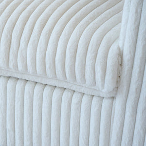 English Elm Pixel Modern Modular Sofa - Versatile Beige Corduroy L-Shaped Sectional For Cozy Living Spaces B341S00034-GIGA