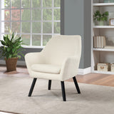 OSP Home Furnishings Della Mid-Century Chair Linen