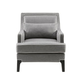 Madison Park Signature Collin Traditional Arm Chair MPS100-0108 Grey/Black