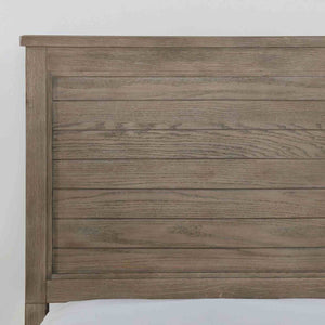English Elm Transitional Twin Bed Set with Trundle and Nightstands Wire-brushed Wood Grain Finish B2741S00852