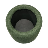 Chapel Hill Tara  Round Storage Ottoman CH101-0018 Green