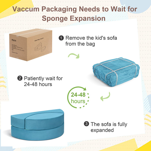 English Elm Kids Sofa Bed - Versatile Modular Couch For Playrooms, Convertible Sleeper, Cushions & Ball Pit W1889P337612