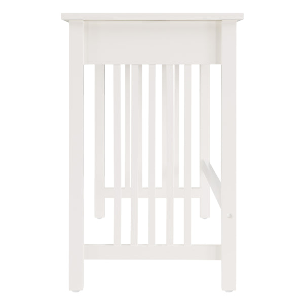 OSP Home Furnishings Sierra Writing Desk White Finish