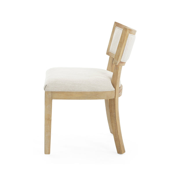 English Elm Christopher Knight Home® - Dining Chairs Set Of 2 – Cozy Farmhouse Upholstered Side Chairs With Durable Rubberwood Frame 72642.00BGE