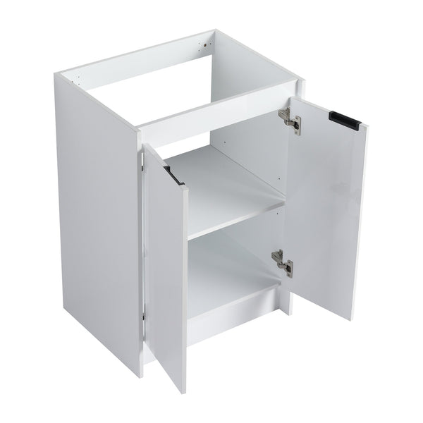 English Elm 24" Freestanding Bathroom Vanity With Premium Resin Sink - Modern Design & Ample Storage Solutions W999P312102