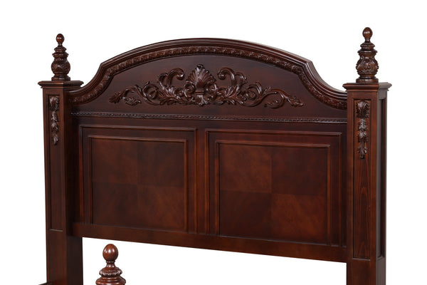 English Elm Lyndon Queen Post Bed In Rich Cherry - Timeless Design With Classic Craftsmanship For Your Bedroom B078S00595