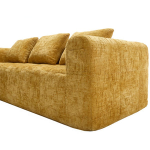 English Elm United Modern Chenille 98.42-Inch Modular L-Shaped Sectional Sofa With Chaise & Side Pockets W1568S00147-GIGA