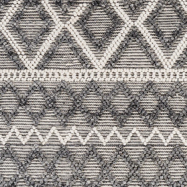 Daffodil DFF-2300 9' x 12' Handmade Rug DFF2300-912  Ivory, Charcoal, Light Slate Surya