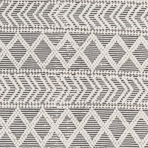 Daffodil DFF-2301 9' x 12' Handmade Rug DFF2301-912  Charcoal, Ivory Surya