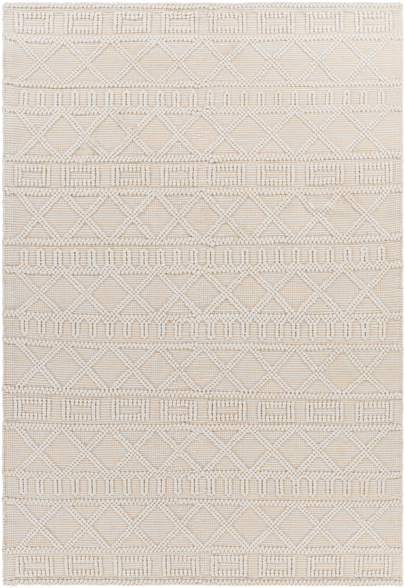 Daffodil DFF-2303 9' x 12' Handmade Rug DFF2303-912  Beige, Ivory Surya