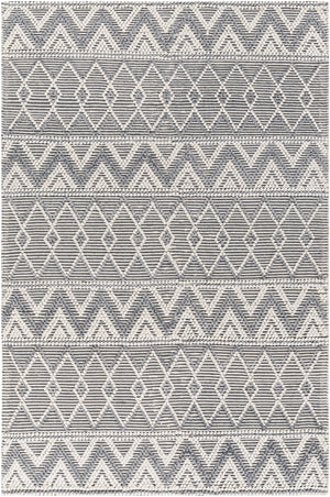 Daffodil DFF-2305 9' x 12' Handmade Rug DFF2305-912  Gray, White, Charcoal Surya