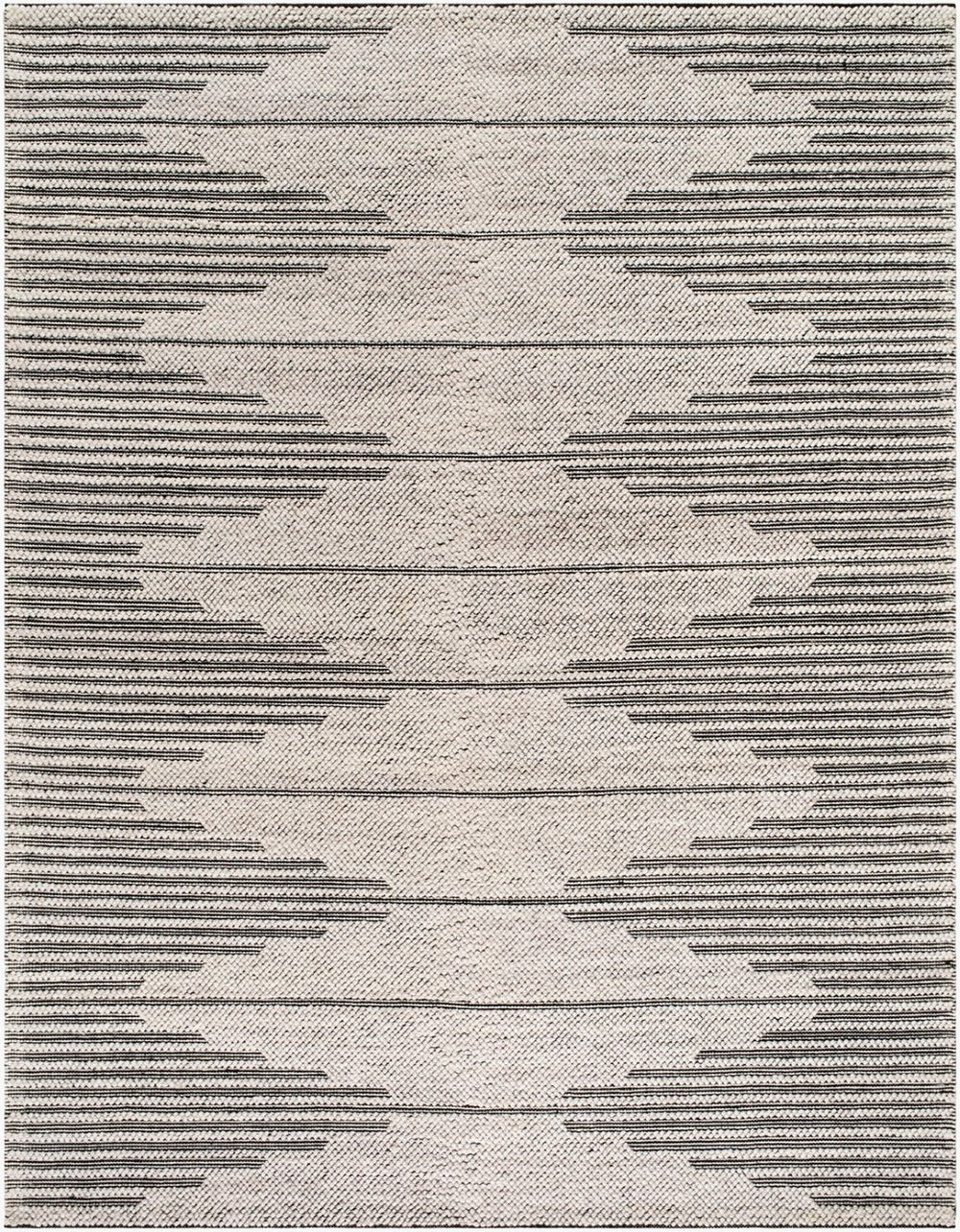 Livabliss Daffodil Handwoven Recycled Pet Area Rug Modern Pattern for Living or Dining Rooms DFF2306-810