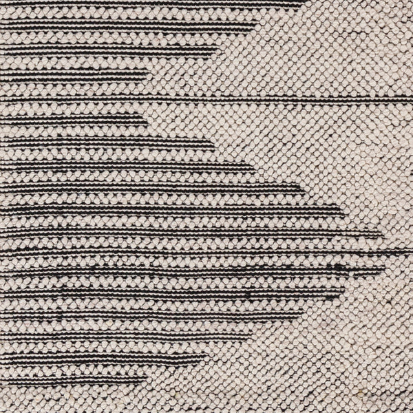 Daffodil DFF-2306 9' x 12' Handmade Rug DFF2306-912  Black, Ivory Surya