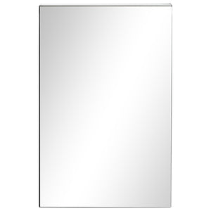 English Elm kleankin Wall-Mounted Medicine Cabinet with Mirror — Stainless Steel Waterproof Storage, Soft-Close Doors, 15x24 Silver W2225P200360