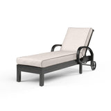 Monterey Chaise Lounge in Canvas Natural w/ Self Welt SW3001-9-5404 Sunset West