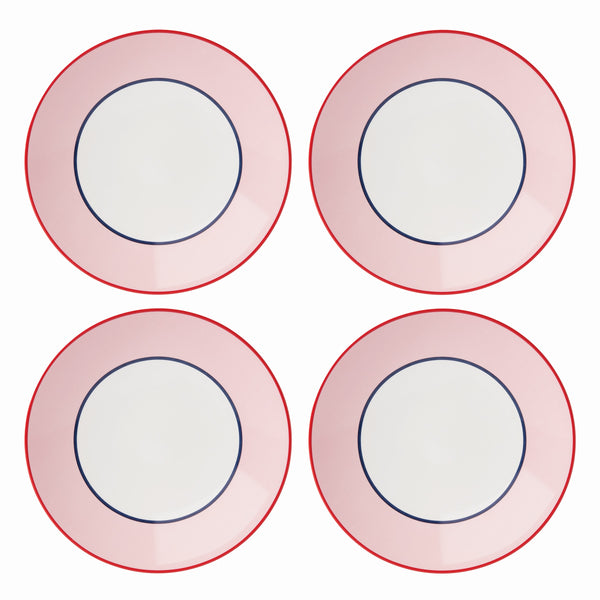 Lenox Kate Spade Make It Pop Accent Plates, Set of 4 Pink, PINK PORCELAIN 894614