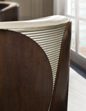 Donna Swivel Chair Beige BellaDonna Collection CC204-SW-005 Hooker Furniture