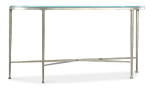 Cora Glass Top Console Table M14-80151-95 Champaigne Hooker Furniture