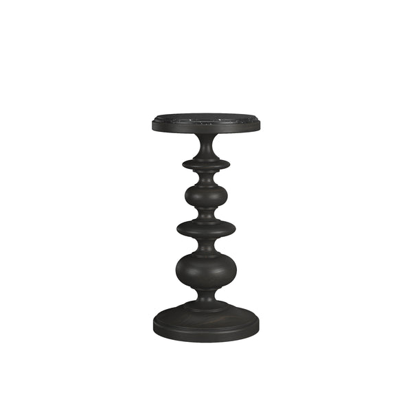 Atrium Accent Table - Stylishly Crafted with Granite Top and Playful Orb Design for Any Living Space
