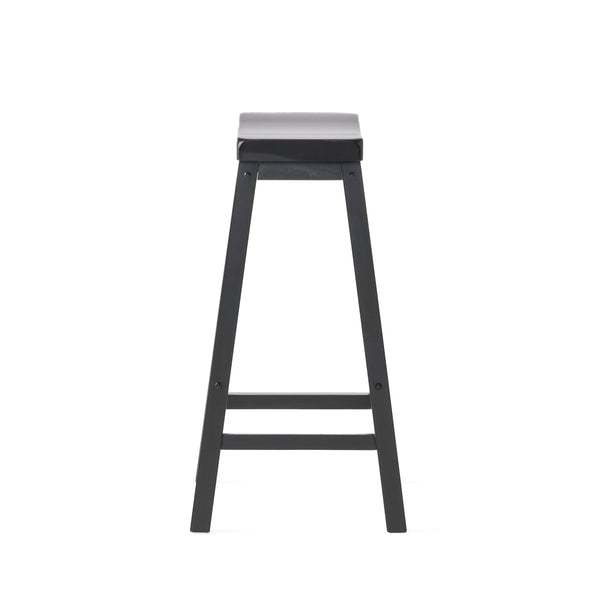 English Elm Pomeroy Saddle Seat Barstool Contoured Counter Height Perch for Kitchen or Home Bar 56484.00