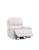 Parker House Parker Living Empire - Verona Ivory Power Recliner Verona Ivory Top Grain Leather with Match (X) MEMP#812PH-VIV