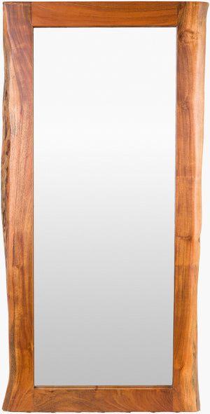 Livabliss Edge Wood Framed Tall Accent Mirror Geometric Profile for Bedroom or Entryway DGE101-2448