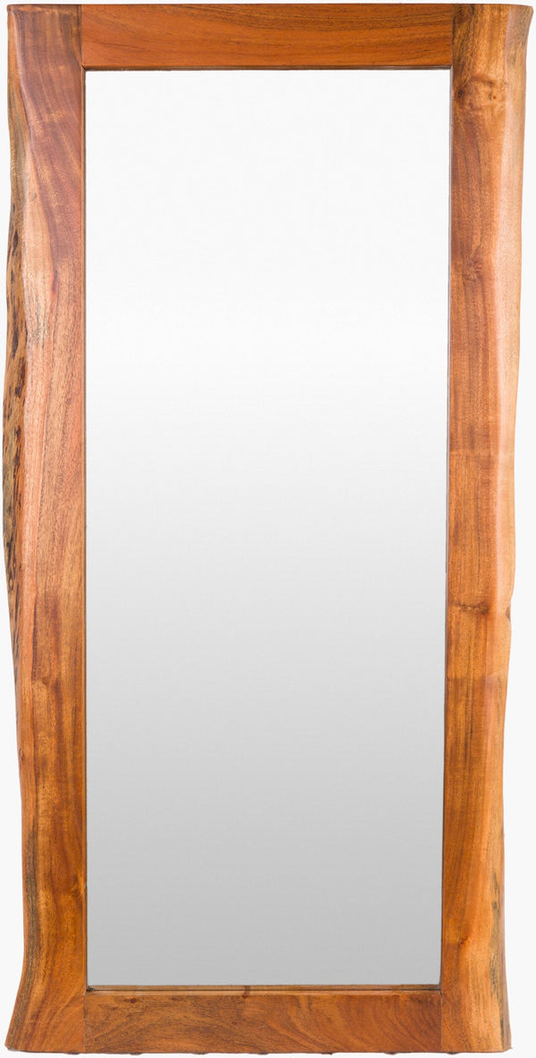 Livabliss Edge Wood Framed Tall Accent Mirror Geometric Profile for Bedroom or Entryway DGE101-2448