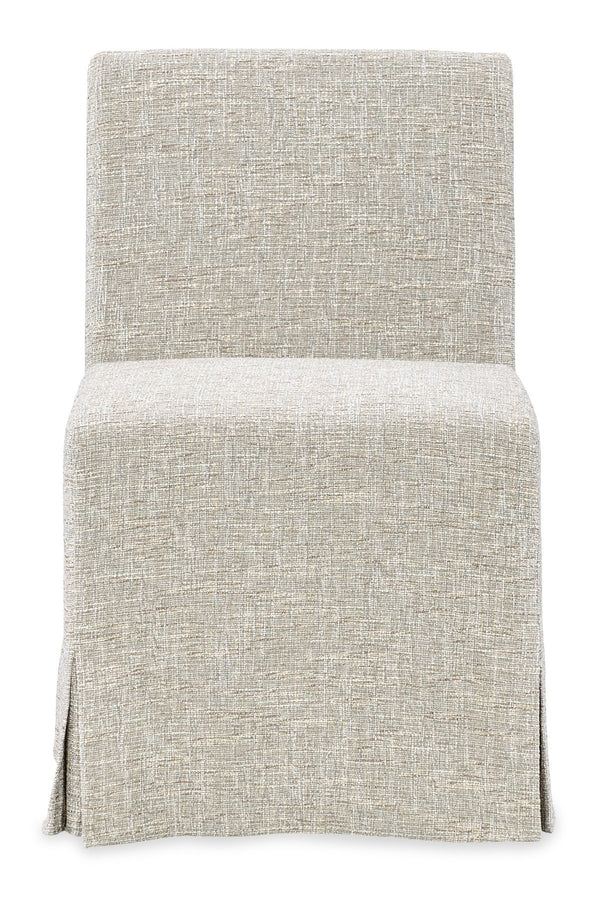 Hooker Furniture Commerce and Market Ren Upholstered Skirted Dining Chair in Performance Fabric 7228-75026-481