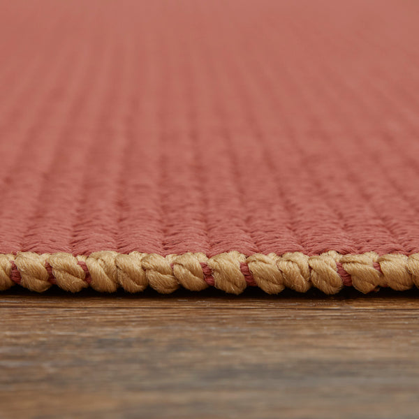 Feizy Rugs Theo Hand Woven Polypropylene Rug - Durable, Low Pile, Perfect For High-traffic Indoor & Outdoor Use Red,Tan Polypropylene The0827fredsndf00