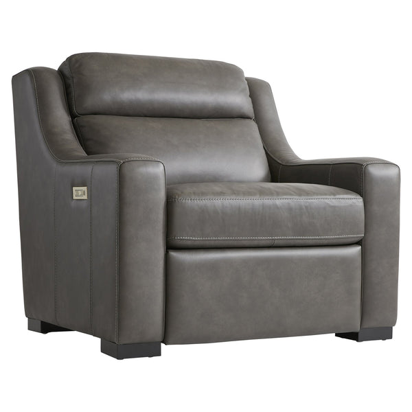 Bernhardt Bernhardt Germain Top-Grain Leather Power Recliner With Usb, Power Headrest & Lumbar — Luxe Comfort 2022RHO