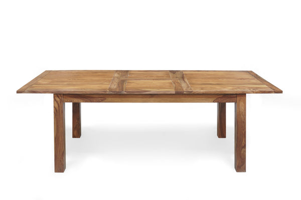 Porter Designs Porter Urban Solid Sheesham Wood Dining Table With Butterfly Leaf – Eco-friendly, Modern Design Natural Wood 07-117-01-4005