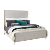 Ashby Place California King Upholstered Bed Natural with Reflection Gray Finish P359-BR-K6 Pulaski Furniture