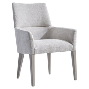 Bernhardt Bernhardt Stratum Arm Chair — Curved Ergonomic Back, Outward Arms, Ash Legs In Mist Finish 325542