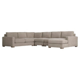 Bernhardt Dawkins Fabric Sectional - Right Arm Chaise K1921