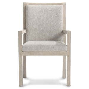 Bernhardt Bernhardt Prado Upholstered Arm Chair In Tawny Finish — Plush Panels, Exposed Wood Frame, Rustic Modern Appeal 324542A