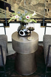 Bernhardt Linea Metal Round Chairside Table 384122