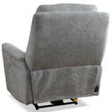 Parker House Linus - Hudson Grey Power Reclining Sofa And Two Recliners Grey 100% Polyester (S) Mlin-311phz-hgy