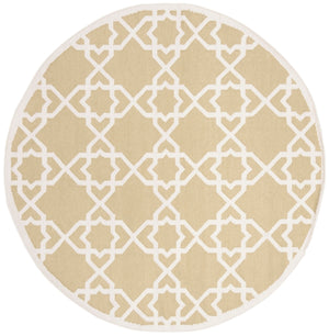 Safavieh Dhurries 548 Hand Woven Flat Weave  Rug Olive / Ivory DHU548A-3