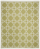 Safavieh Dhurries 548 Hand Woven Flat Weave  Rug Olive / Ivory DHU548A-3