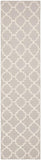 Safavieh Dhurries 554 Hand Woven Flat Weave  Rug Grey / Ivory DHU554G-26