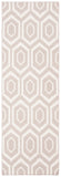 Safavieh Dhurries 556 Hand Woven Flat Weave  Rug Grey / Ivory DHU556G-26