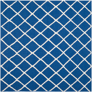 Safavieh Dhurries 565 Hand Woven Flat Weave  Rug Dark Blue DHU565A-3