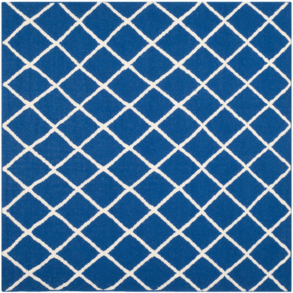 Safavieh Dhurries 565 Hand Woven Flat Weave  Rug Dark Blue DHU565A-3