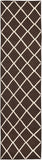 Safavieh Dhurries 565 Hand Woven Flat Weave  Rug Brown / Ivory DHU565C-3
