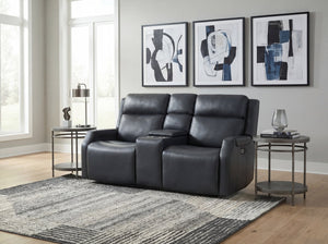 Hooker Furniture Nelson Power Reclining Loveseat Top Grain Leather Zero Gravity Lumbar Living Room SS836-PHZLC2-049