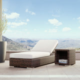 Montecito Adjustable Chaise in Canvas Flax w/ Self Welt SW2501-9-FLAX-STKIT Sunset West