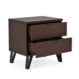 Christopher Knight Home® - Noble House - - 2 Drawer Wide Nightstand