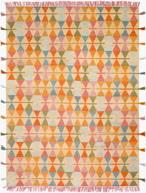 Surya Adia Handmade 2' X 3' Wool Rug - Rustic Elegance, Durable Design, Ideal For Charming Home Decor Rust Wool Dia2001-23