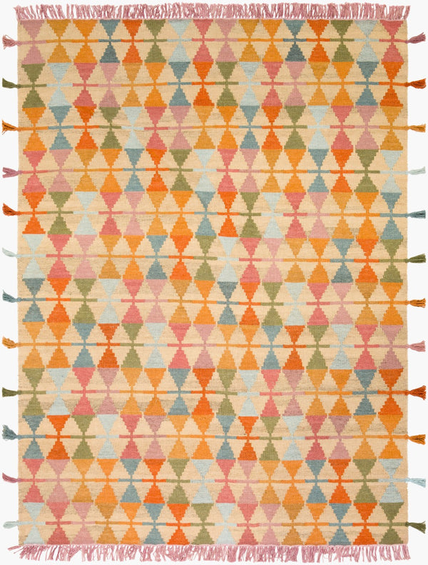 Surya Adia Handmade 2' X 3' Wool Rug - Rustic Elegance, Durable Design, Ideal For Charming Home Decor Rust Wool Dia2001-23