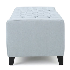 English Elm Guernsey Tufted Storage Ottoman with Lift Top Hidden Compartment for Living Rooms 59336.00LSKY